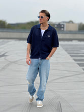 Afbeelding in Gallery-weergave laden, ØLÅF Knit Polo - Navy