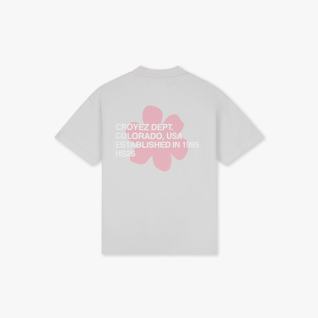 Croyez Silhouette T-Shirt | Light Grey