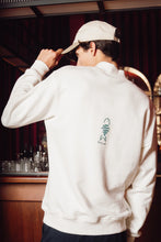 Afbeelding in Gallery-weergave laden, EDMONDS Le Poisson half zip - Off white