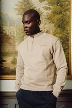 Afbeelding in Gallery-weergave laden, EDMONDS Le Poisson half zip - Dark Sand