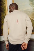 Afbeelding in Gallery-weergave laden, EDMONDS Le Poisson half zip - Dark Sand
