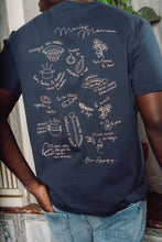 Afbeelding in Gallery-weergave laden, EDMONDS Moule Maniere tee - Navy