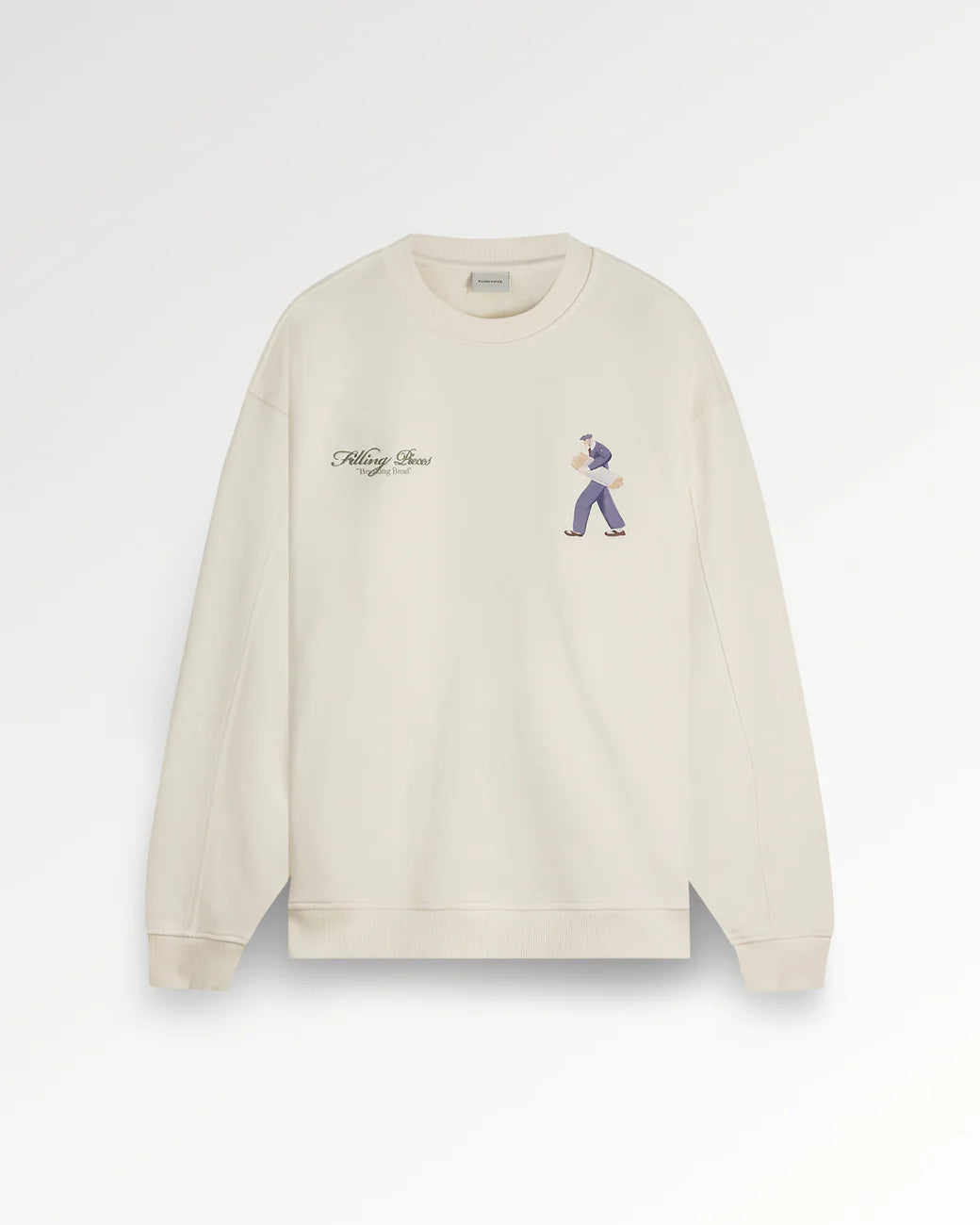 FILLING PIECES Sweatshirt Bakery Antique White