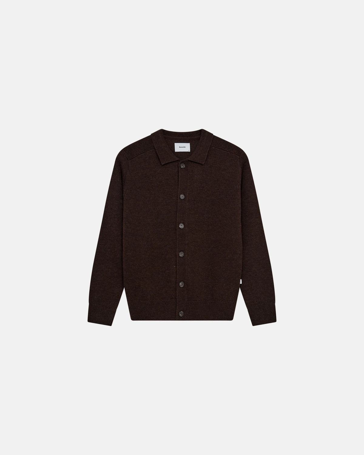 RESTERÖDS DEAN CARDIGAN | BROWN