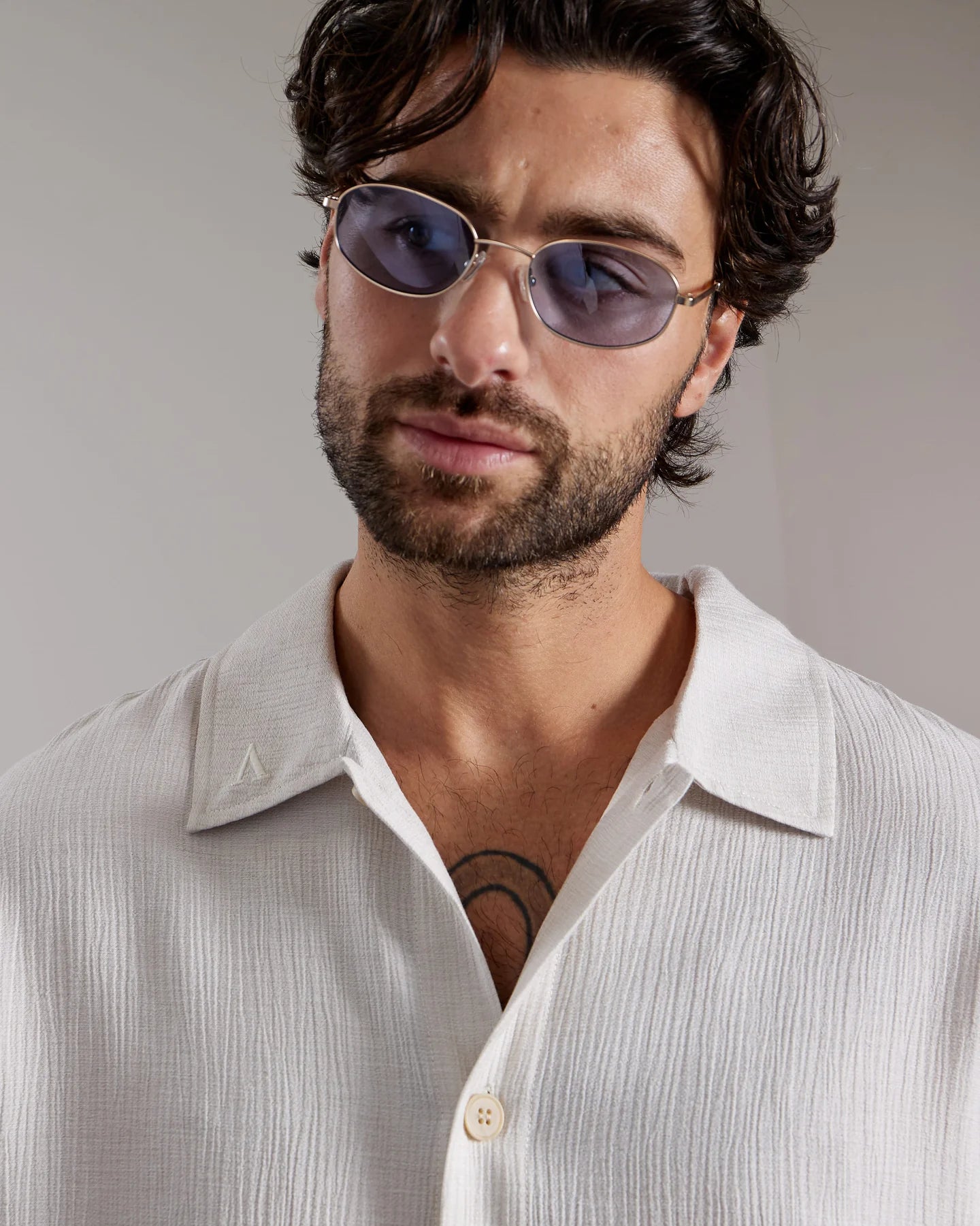 AEDEN DARIUS SHIRT | SAND