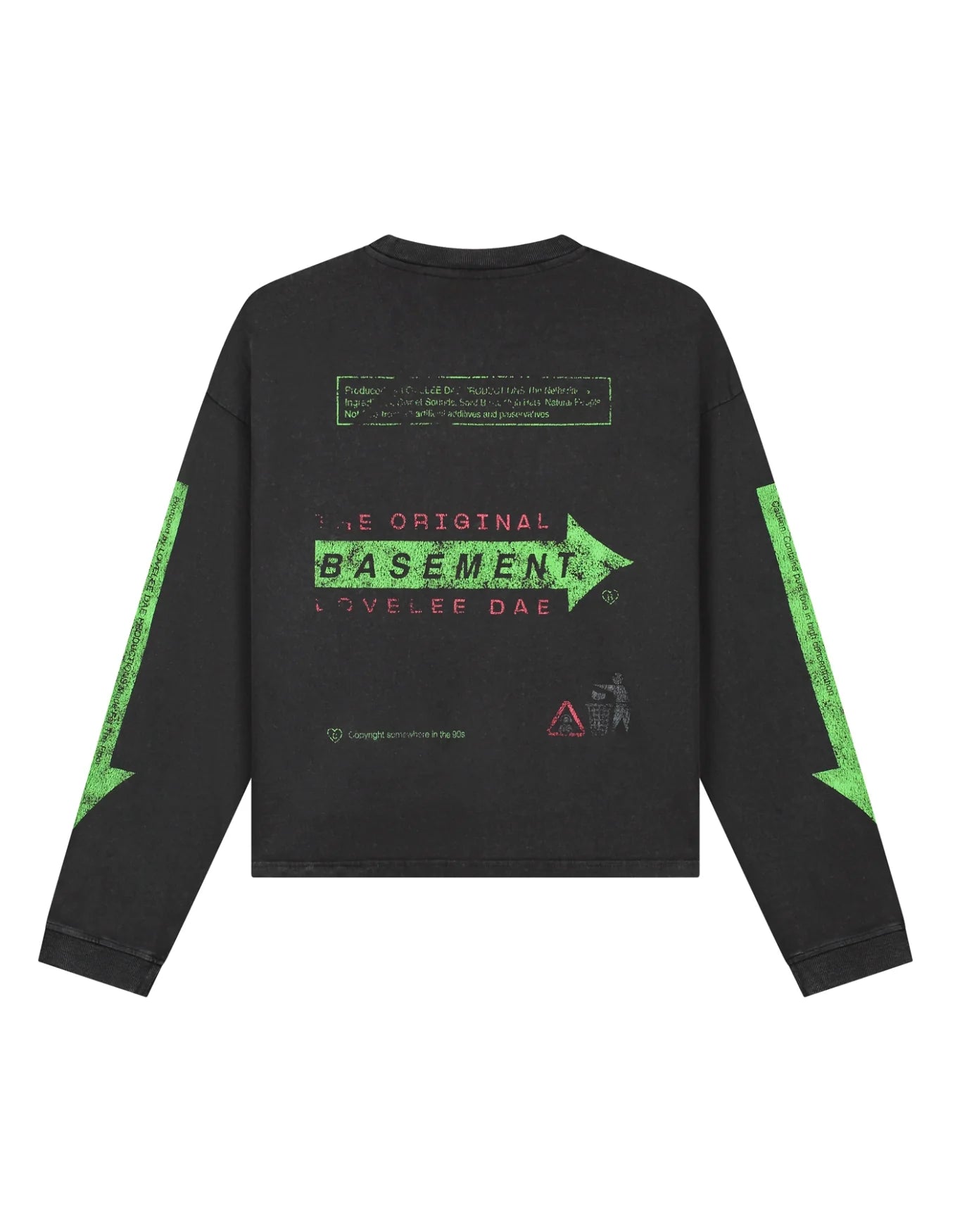 LOVELEEDAE FRANKIE BASEMENT LS | WASHED BLACK