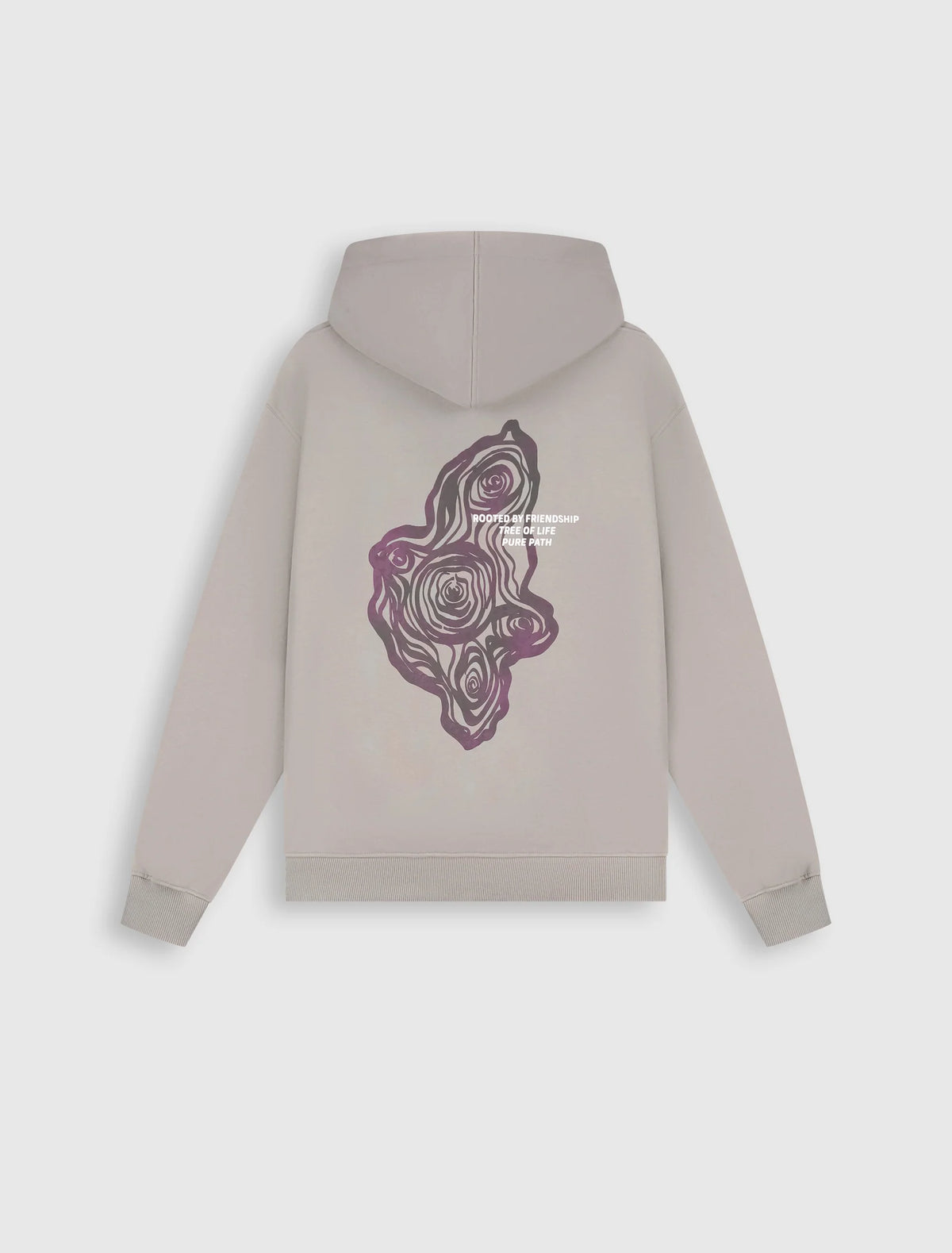 PURE PATH TREE TRUNK HOODIE Taupe