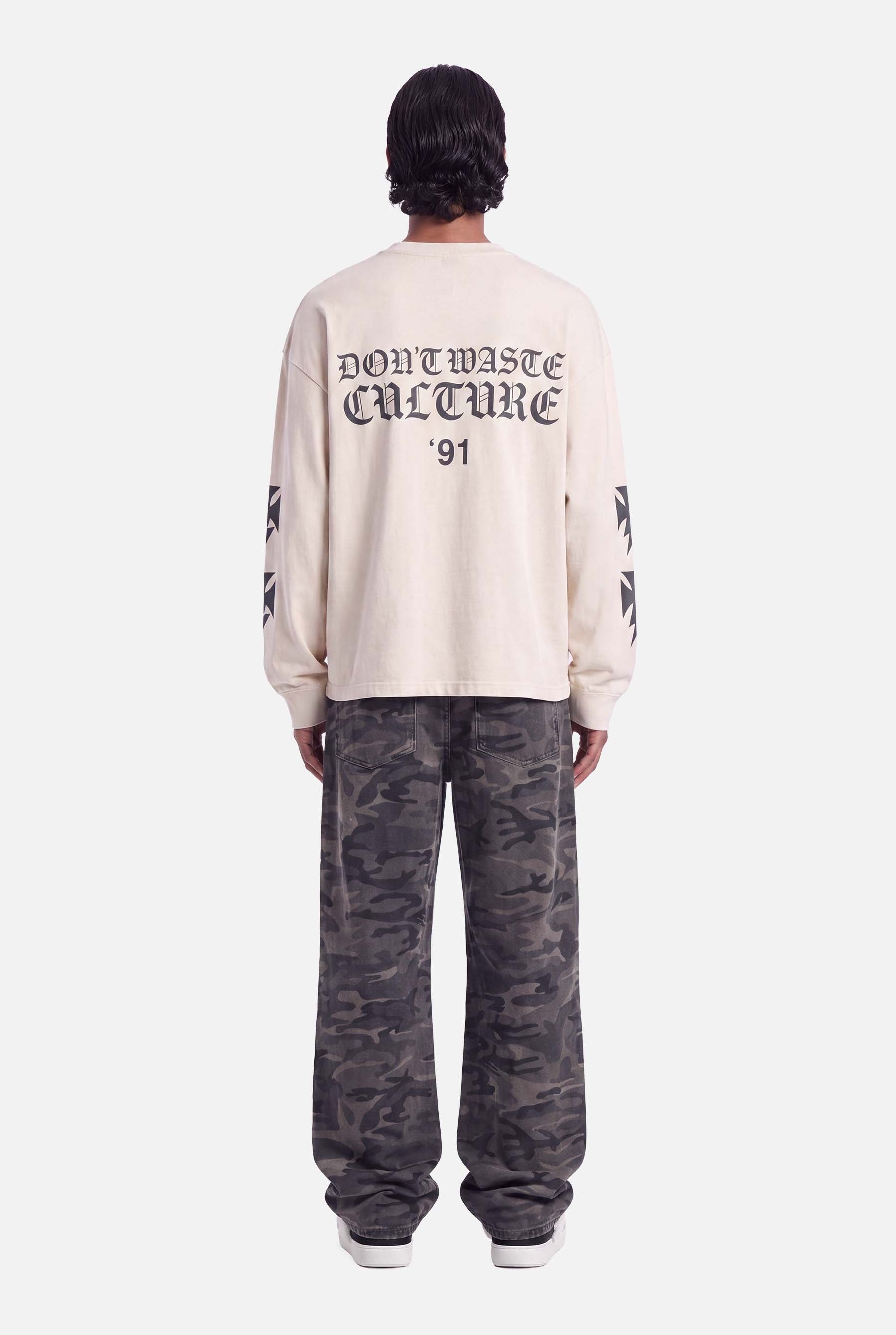 DON’T WASTE CULTURE FINA LONGSLEEVE | CREAM