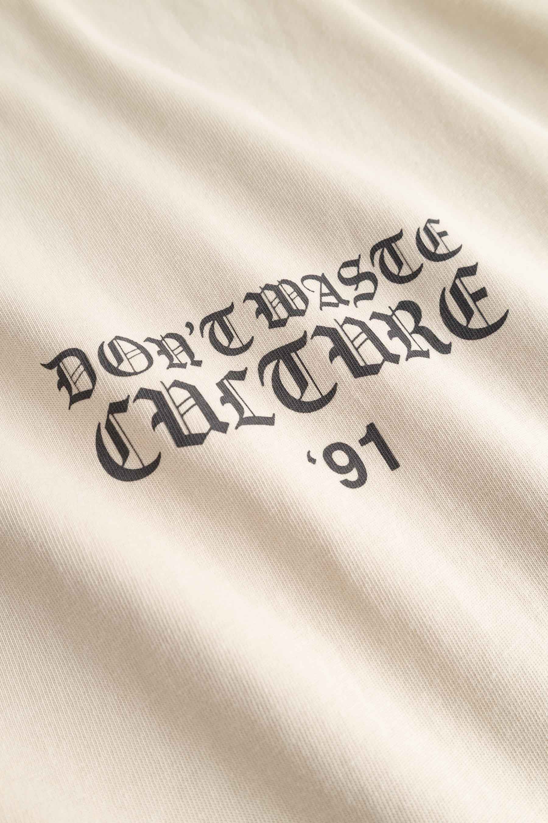 DON’T WASTE CULTURE FINA LONGSLEEVE | CREAM