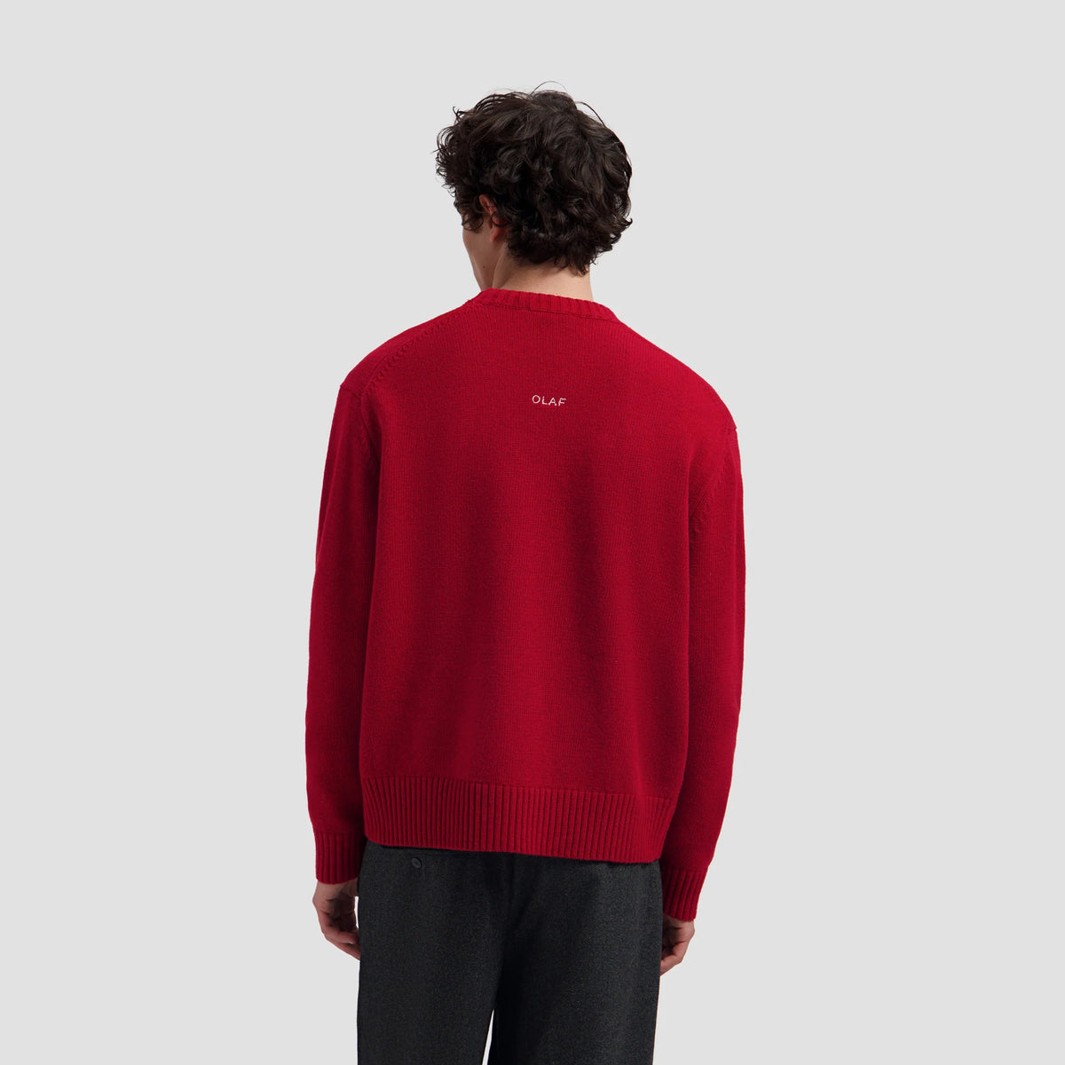 OLAF ESSENTIAL KNITTED CREWNECK Adrenaline Rush