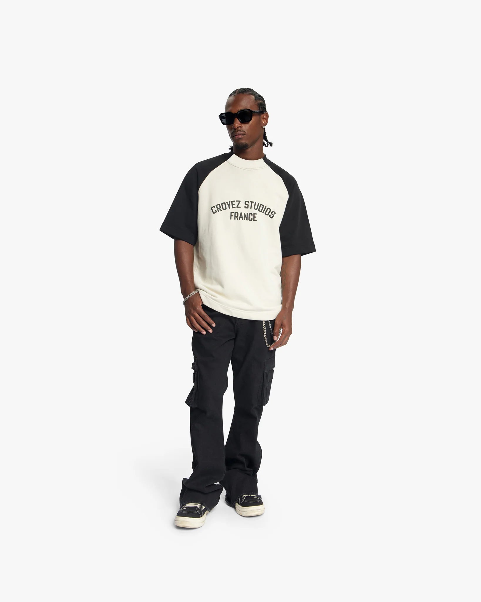 Croyez Studios Raglan T-Shirt | Light Beige
