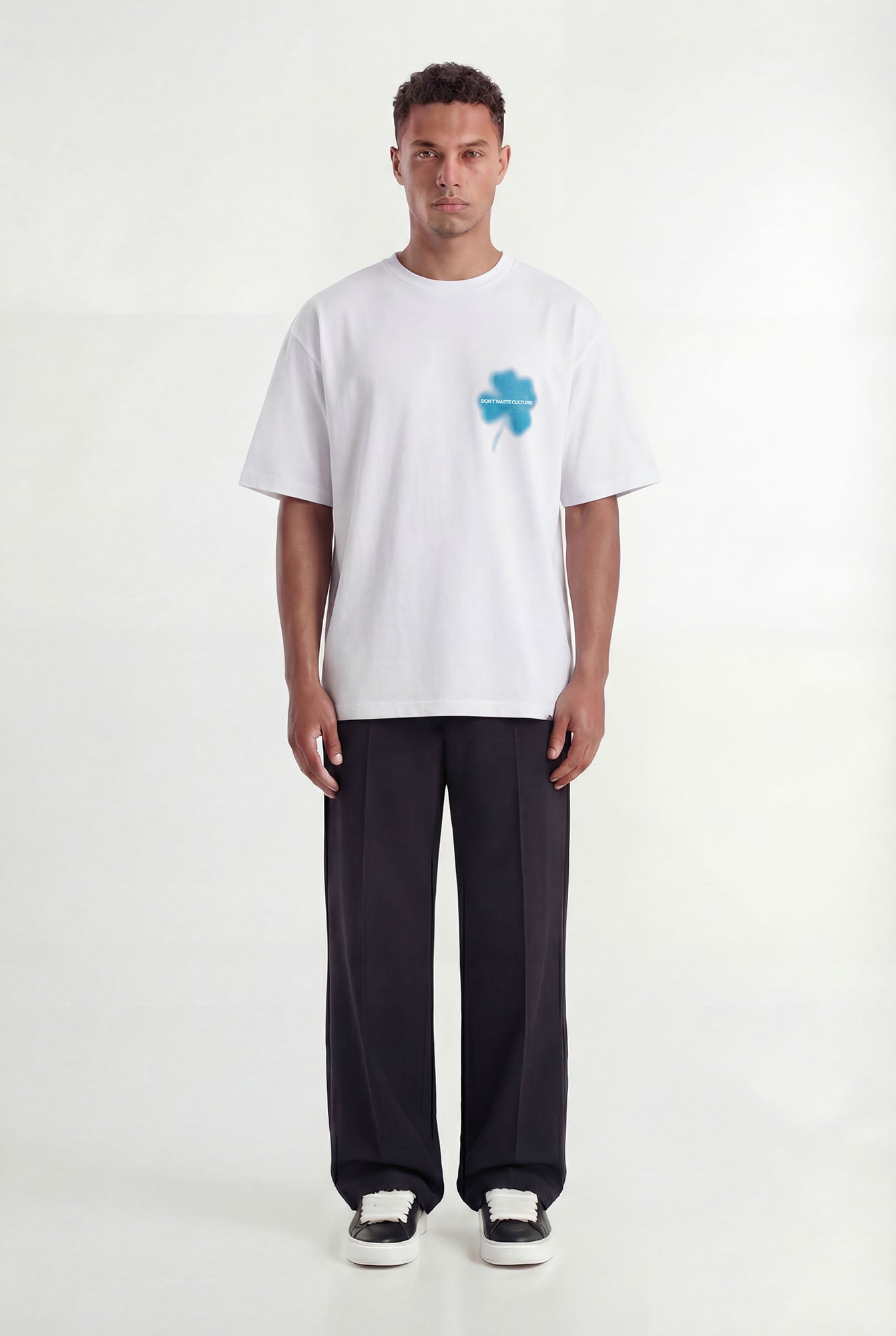 DON’T WASTE CULTRE Kaorisa T-shirt White