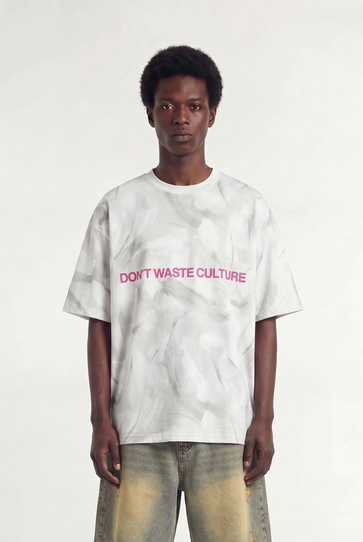 DON’T WASTE CULTURE TYRESE T-SHIRT | OFF-WHITE
