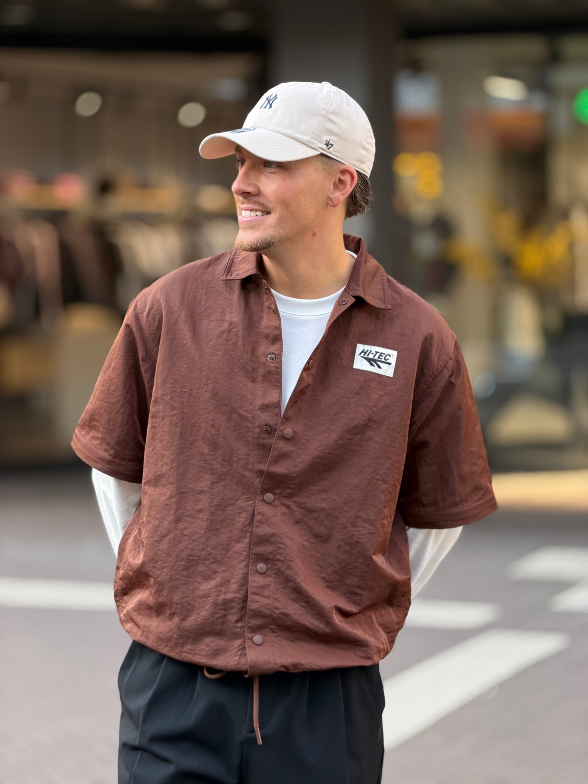 HI-TEC SR ZIP-OFF SHIRT Java