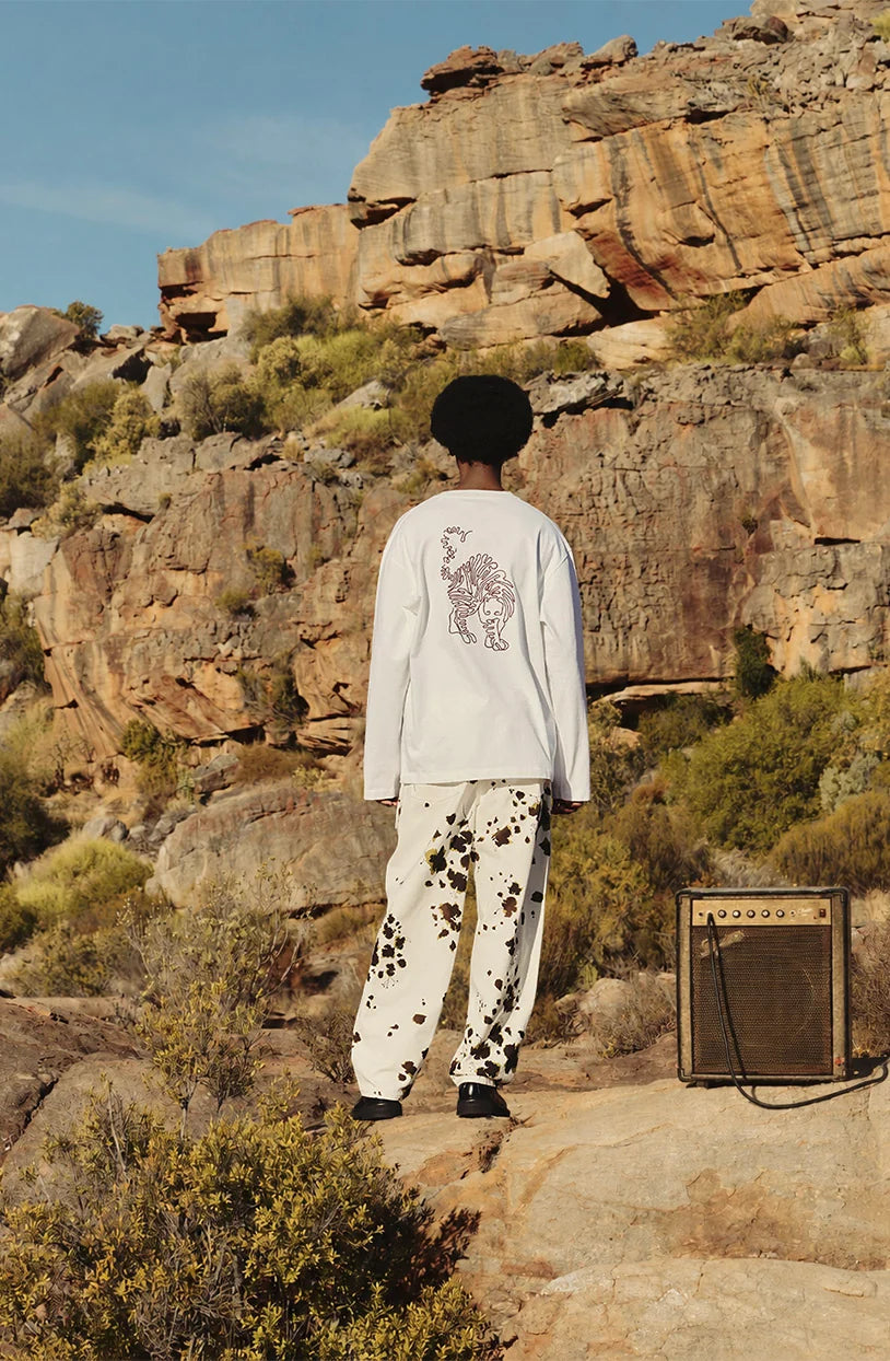 AMPÉRE | Ellen Dry Jersey Longsleeve Tee | White