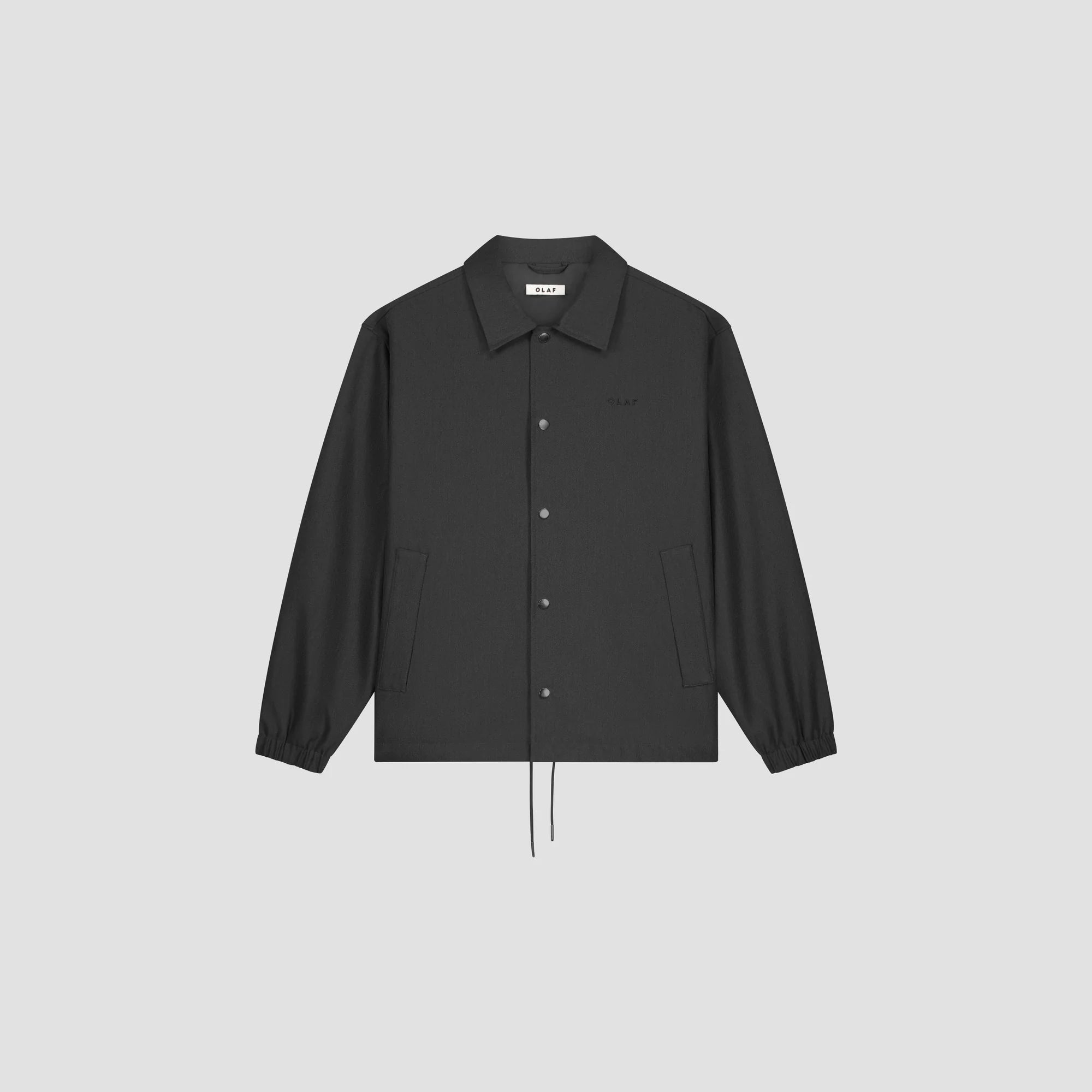 OLAF WESTERN COACH JACKET - CHARCOAL