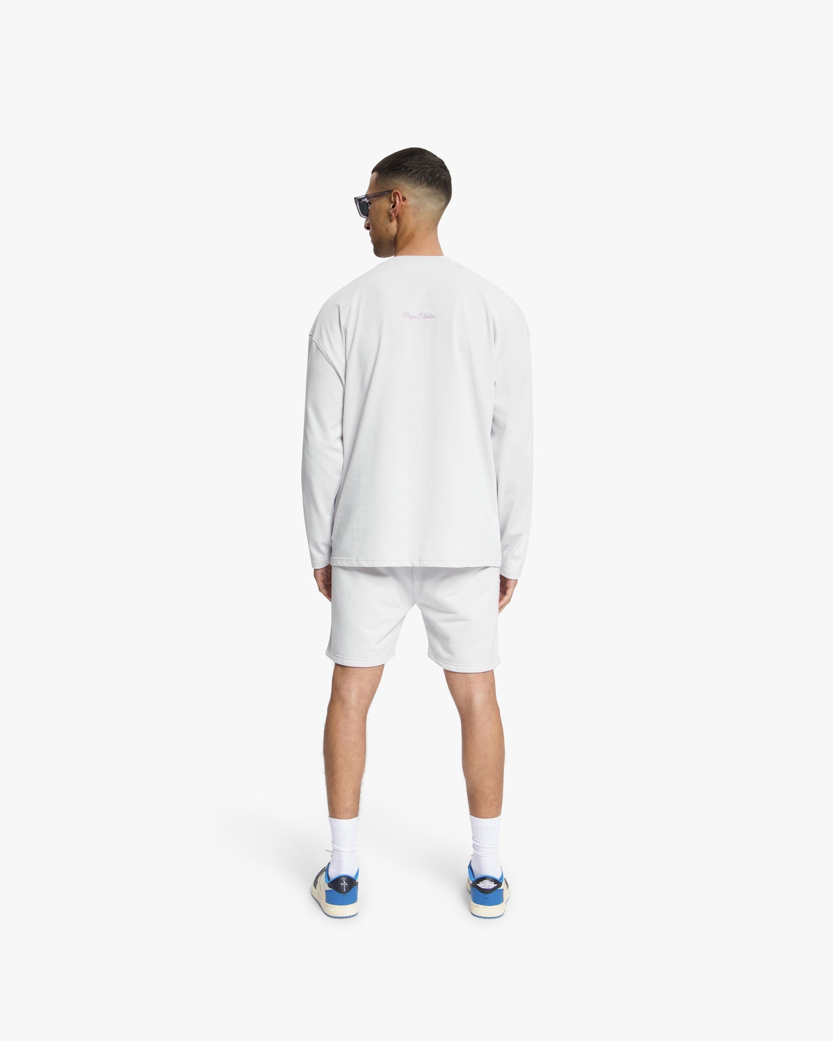 Croyez Contour De La Fleur Longsleeve | Light Grey