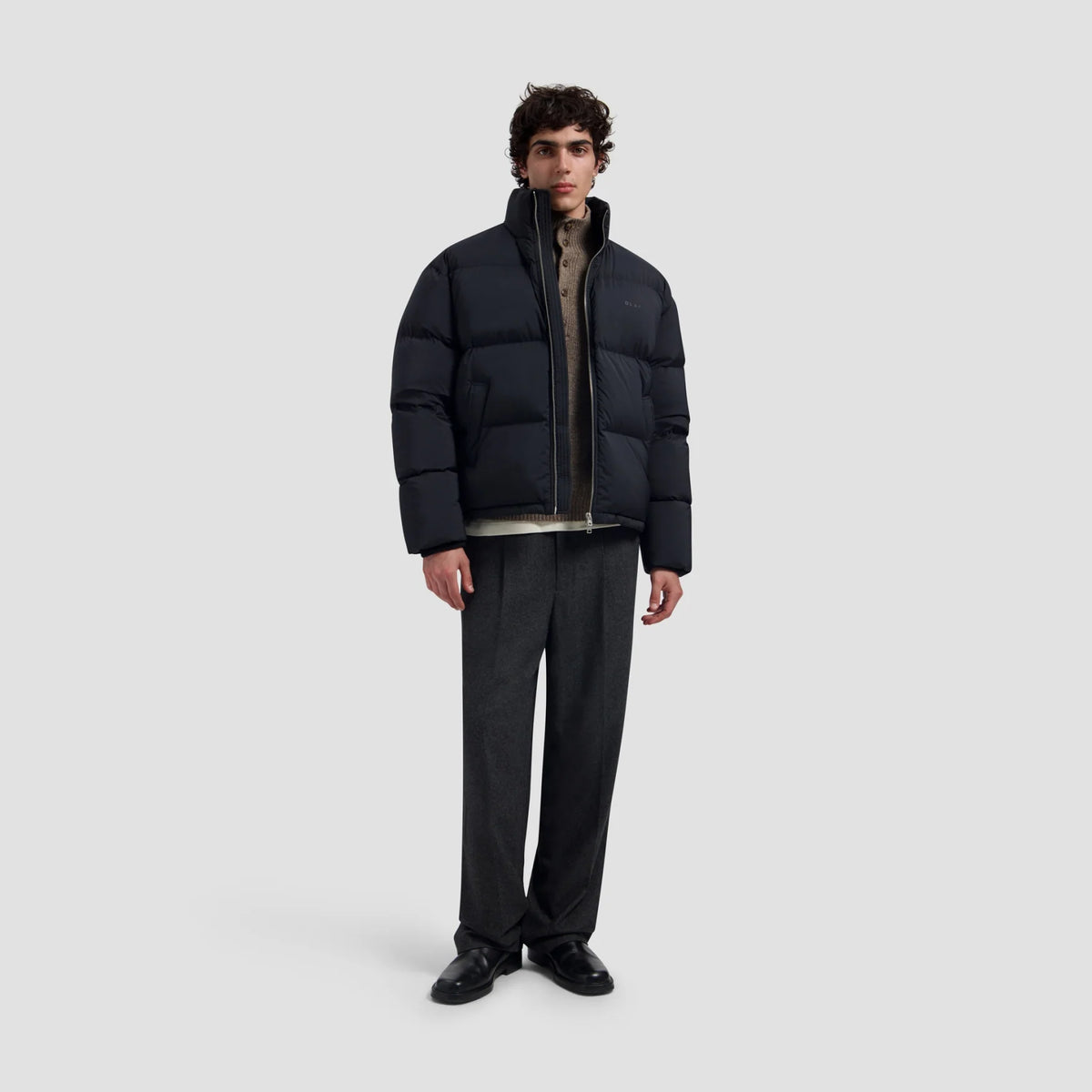 OLAF PUFFER JACKET Black