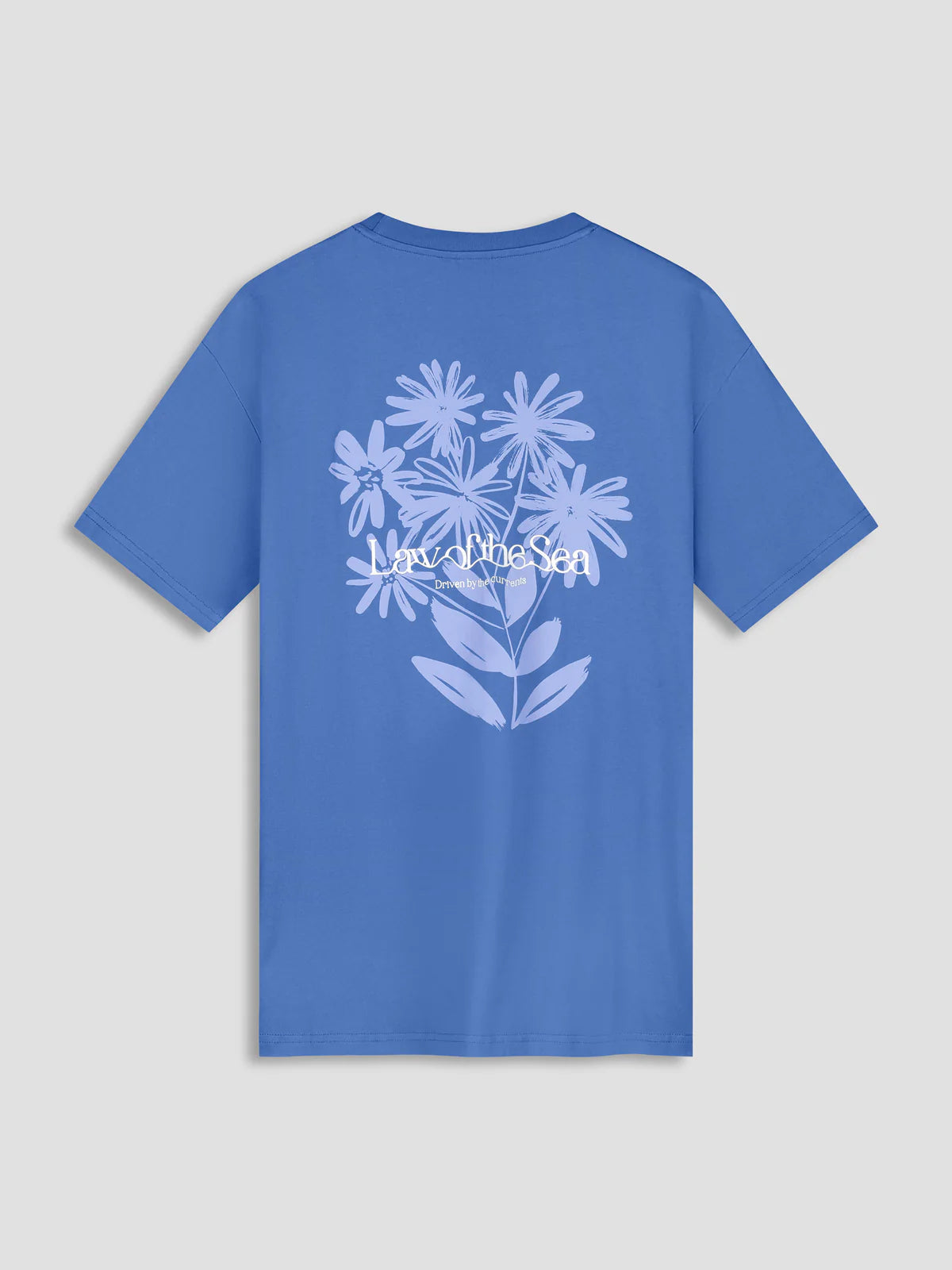 LAW OF THE SEA PETALS ARTWORK T-SHIRT Dutch Blue