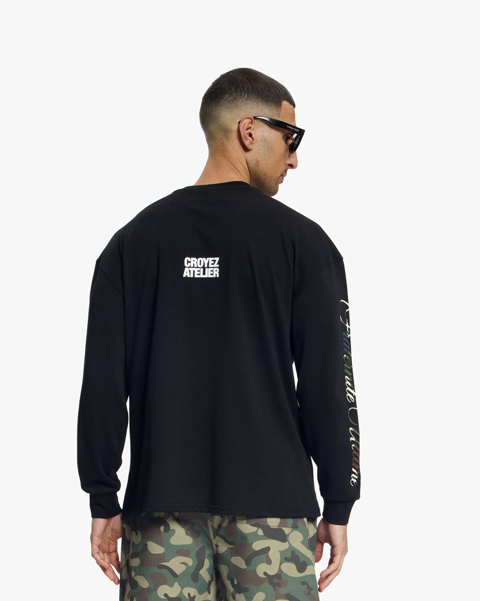 Croyez Camo Longsleeve | Black