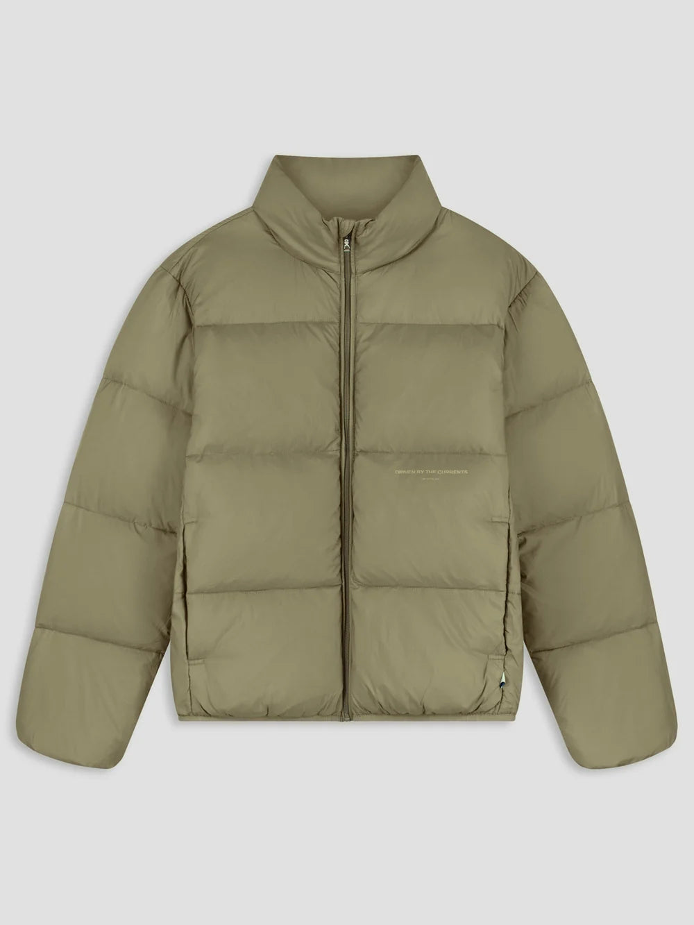 LAW OF THE SEA HAZE SHORT PUFFER JACKET Martini Olive