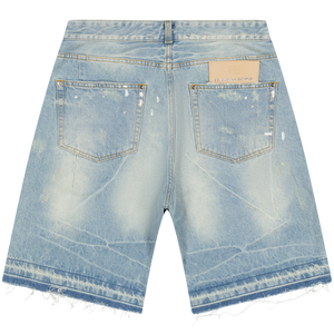 FEARLESS BLOOD DENIM SHORT Old Vintage