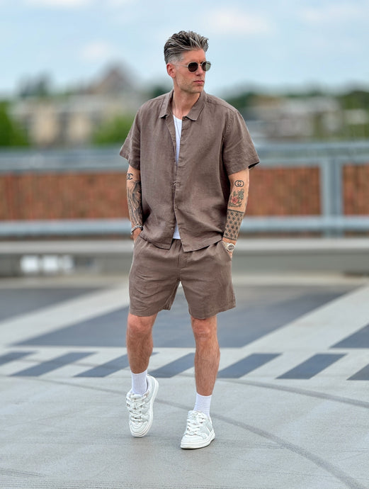 SAMSOE SAMSOE SAJABARI SHORTS 14329 Greige