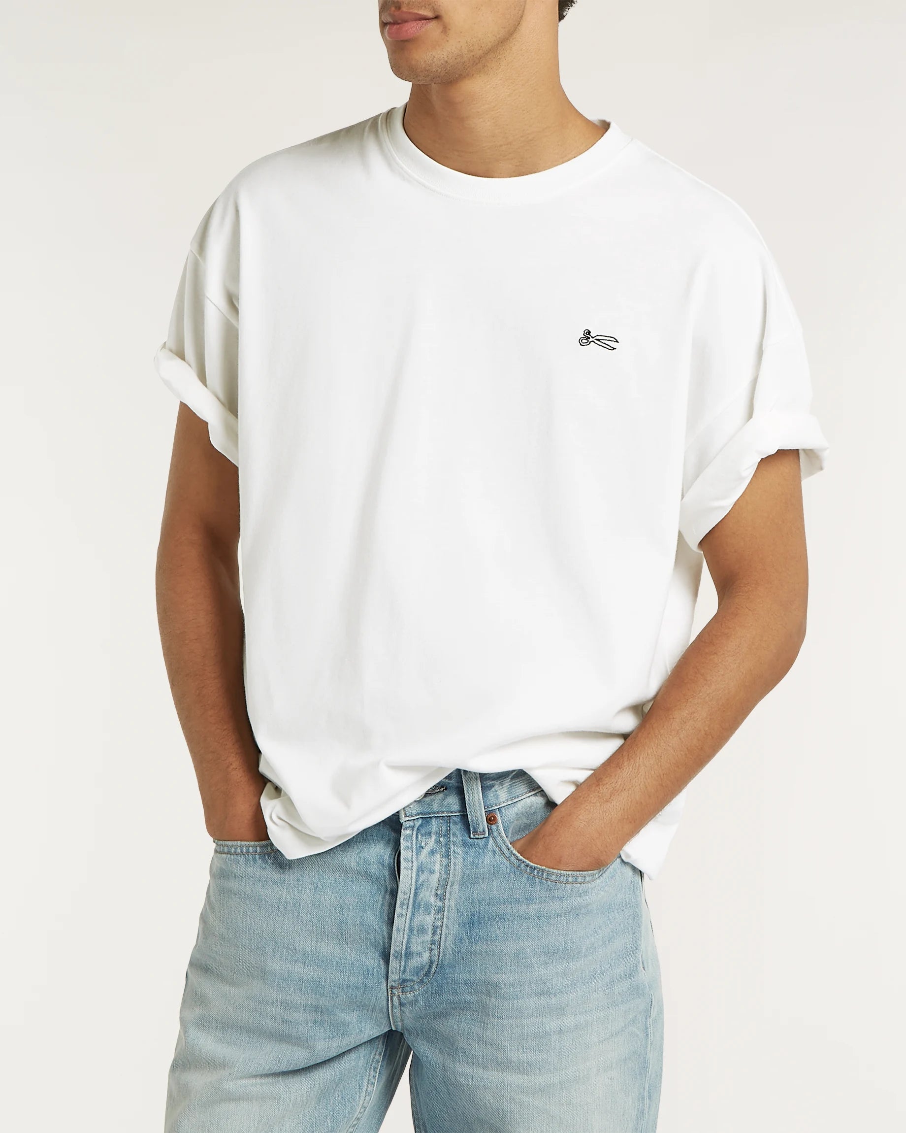 DENHAM UENO GRAPHIC TEE White