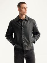 Afbeelding in Gallery-weergave laden, NUBIKK MICK JACKET Black Leather