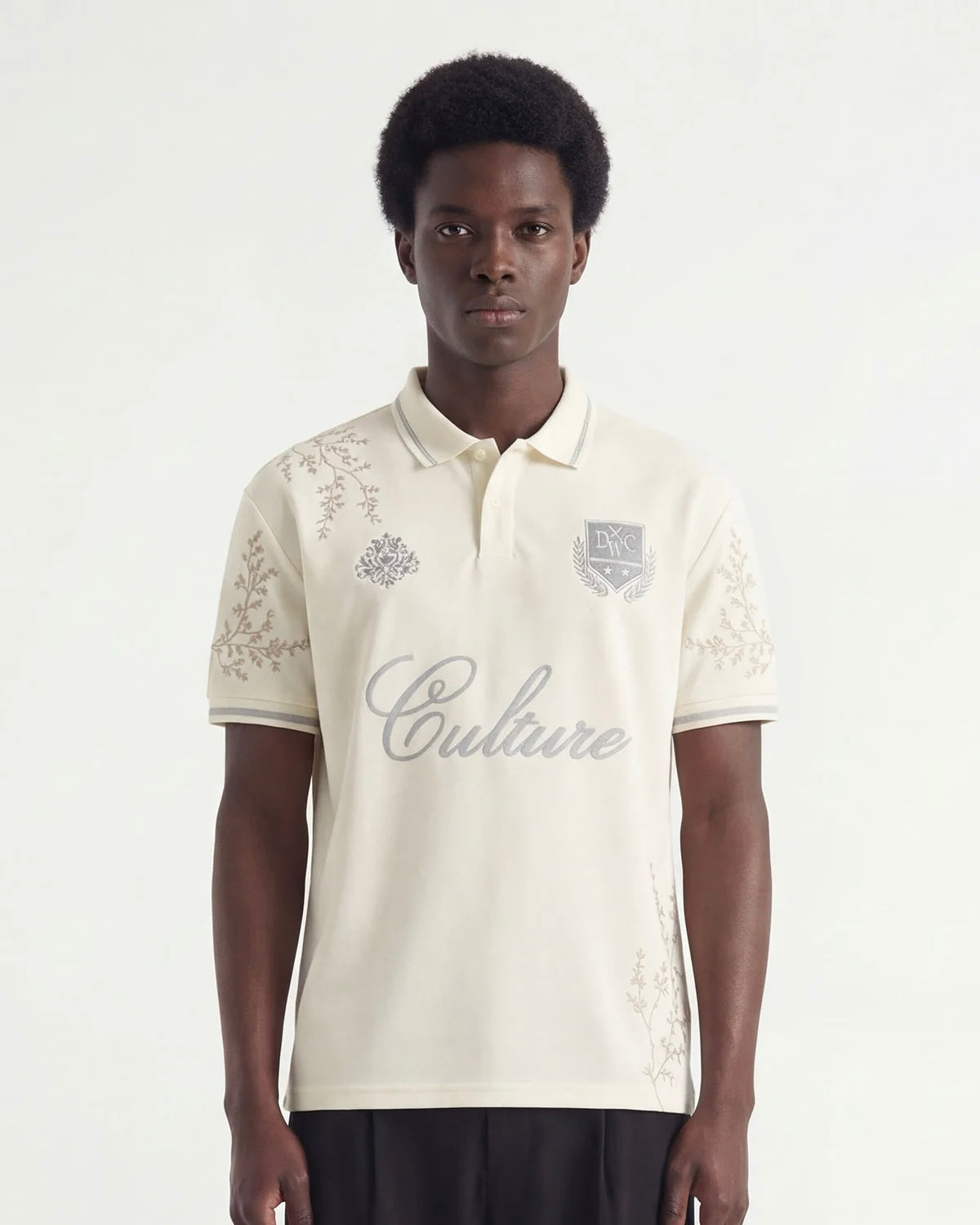 DON'T WASTE CULTURE Momohana T-shirt Cream