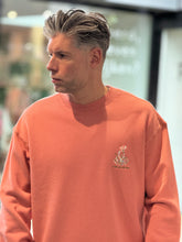 Afbeelding in Gallery-weergave laden, LAW OF THE SEA THEMIS CREWNECK SWEATER WITH EMBROIDERY Desert Sand