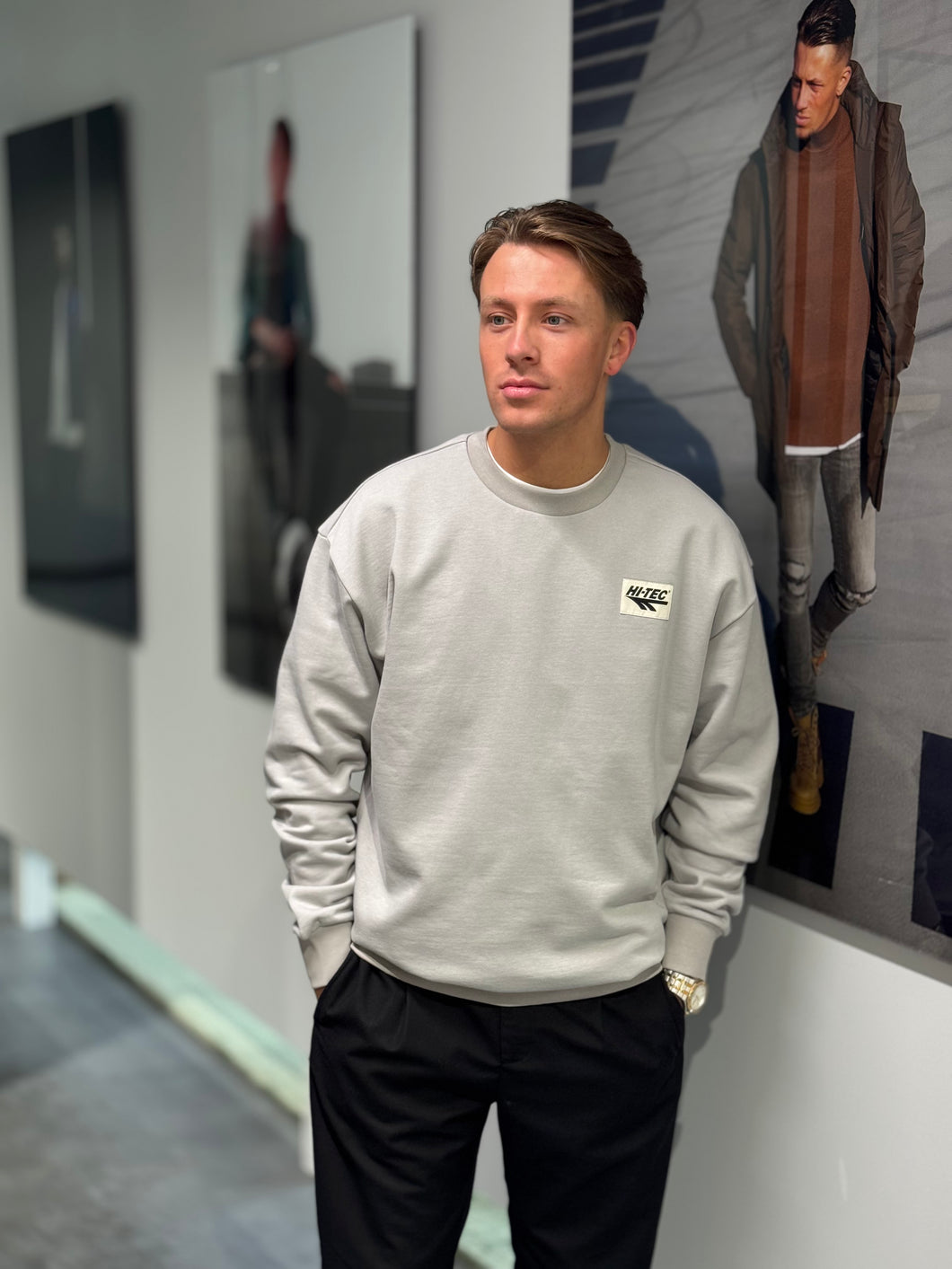 HTS74 ARS CREWNECK  Gray