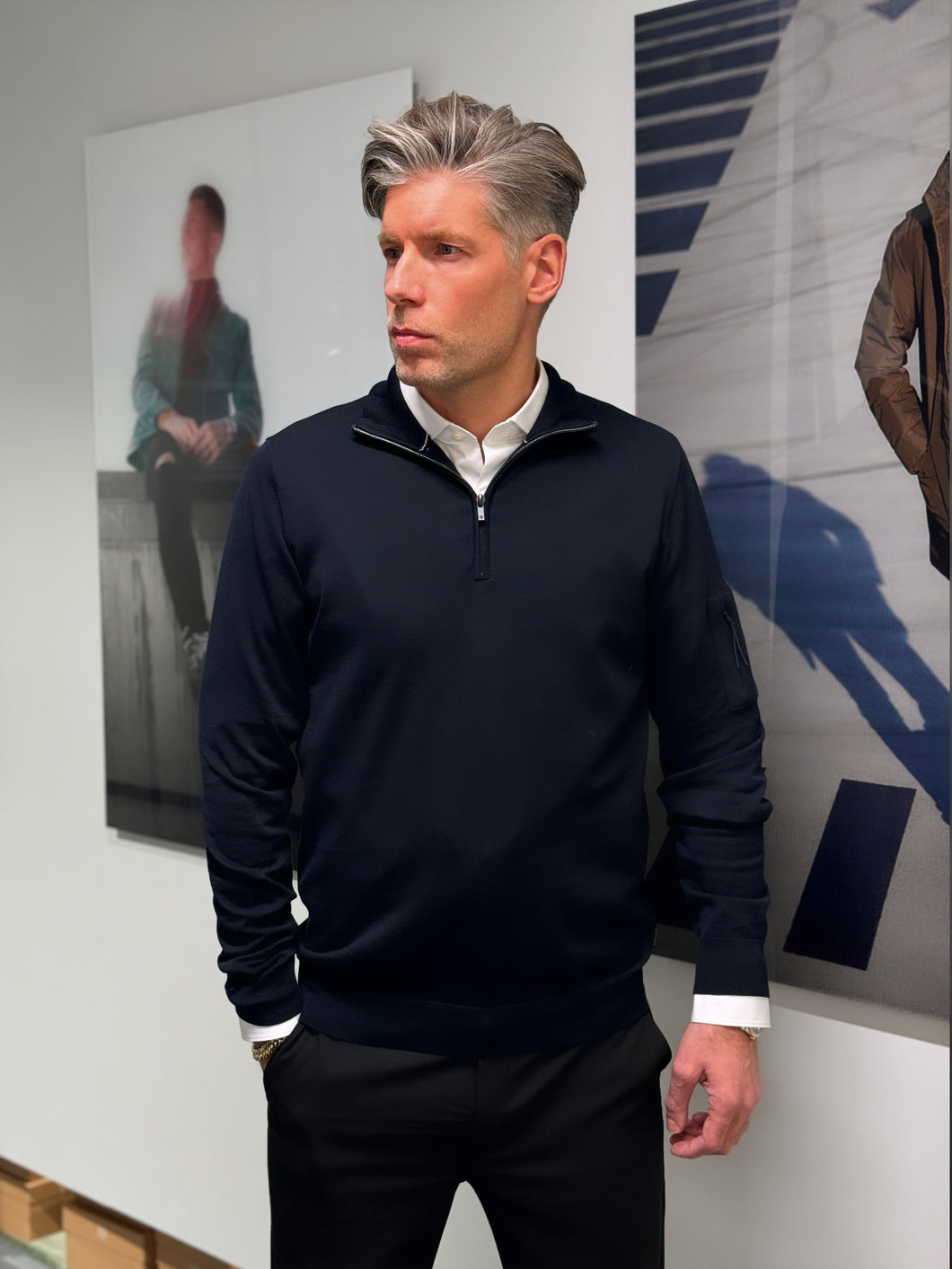 SAINT STEVE HILCO Dark Navy