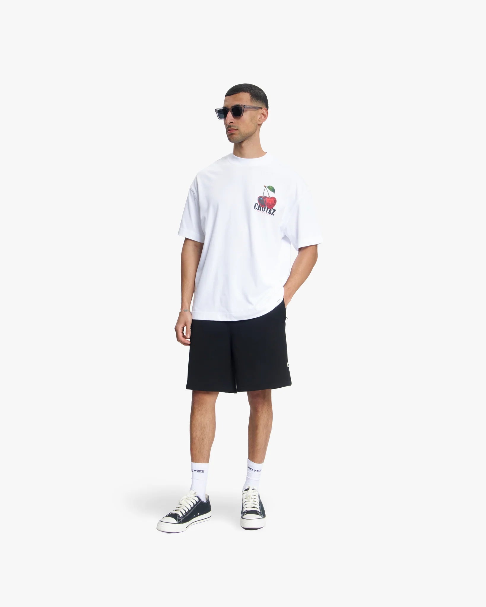 Croyez Cerise D'Amour T-Shirt | White