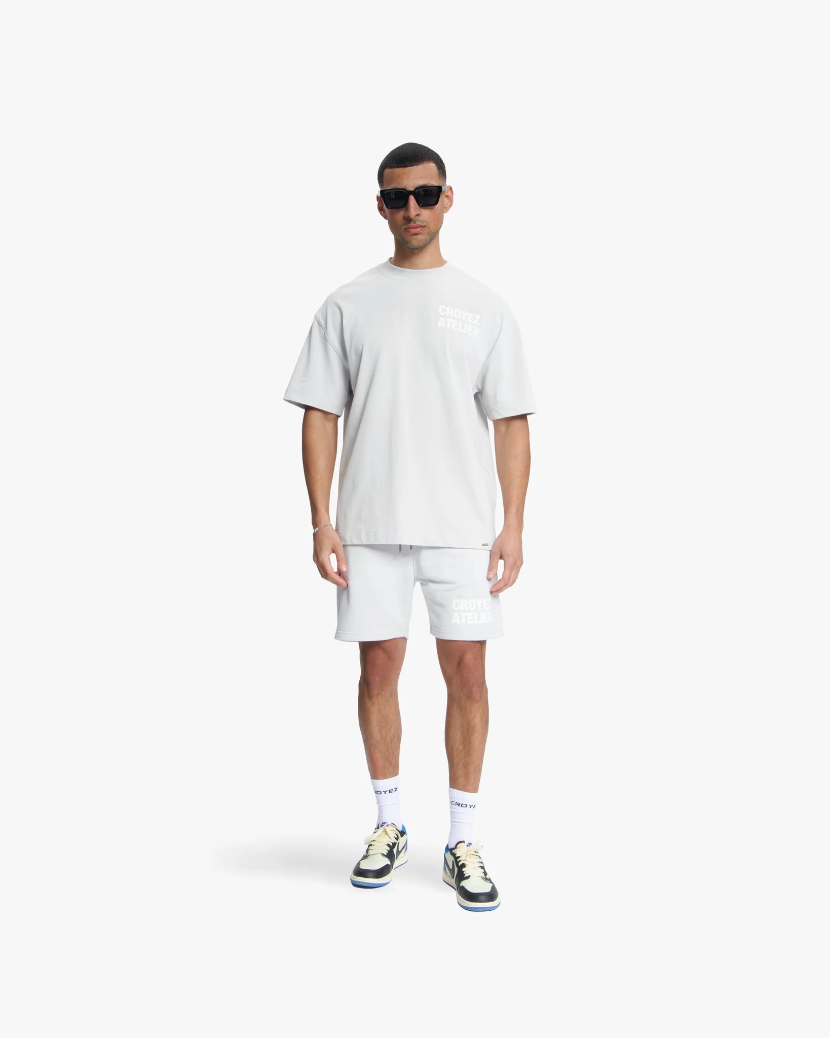 Croyez Heavyweight Atelier Shorts | Light Grey