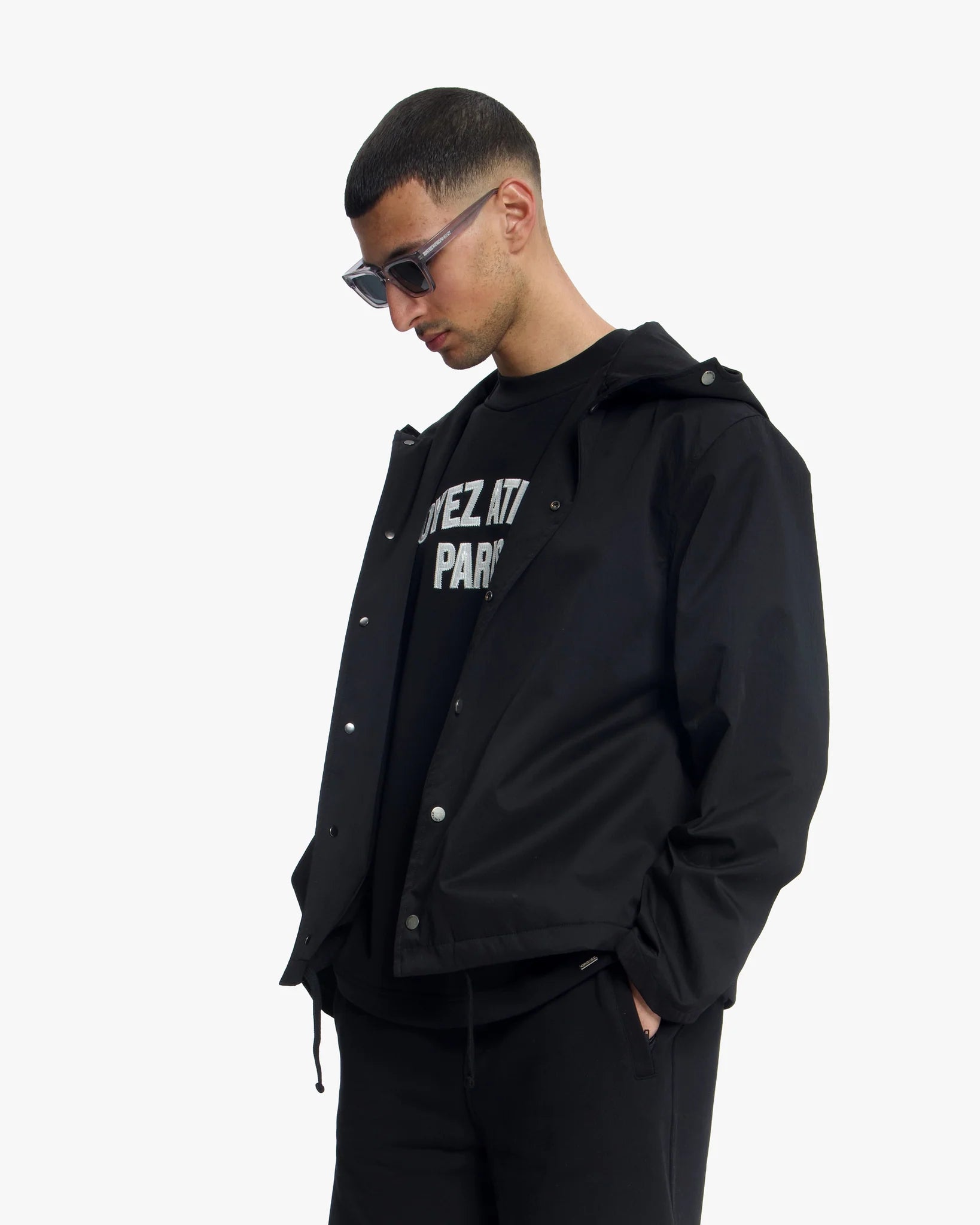 CROYEZ Croyez Atelier Windbreaker | Black