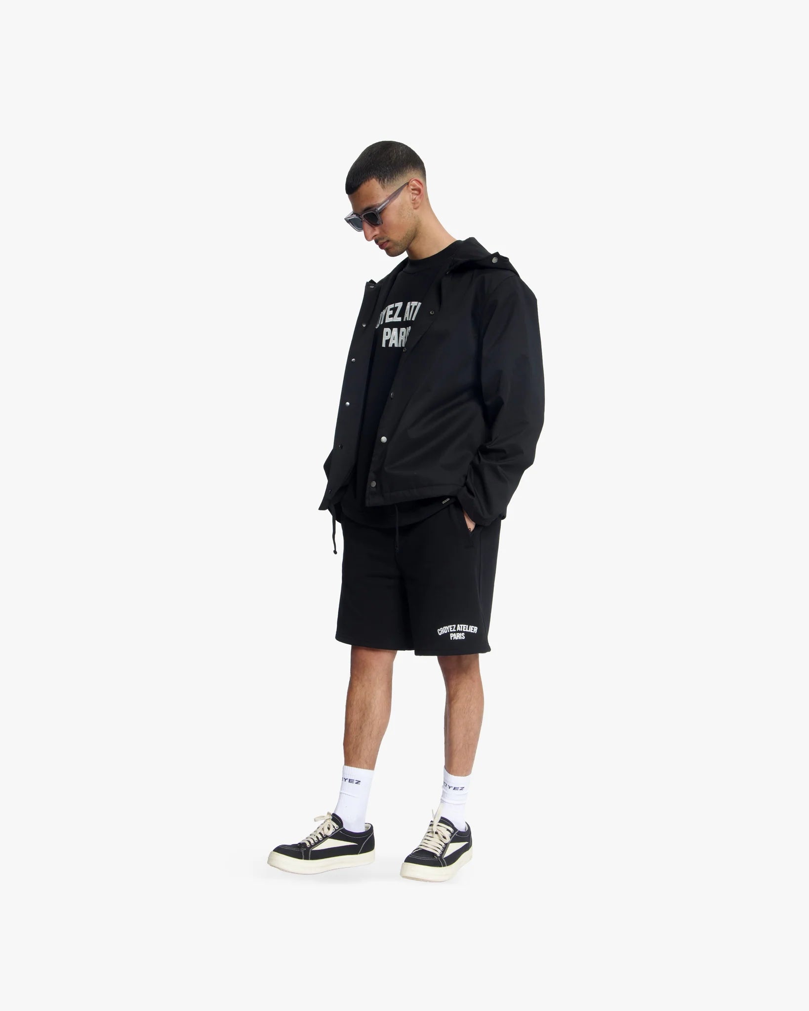 CROYEZ Croyez Atelier Windbreaker | Black