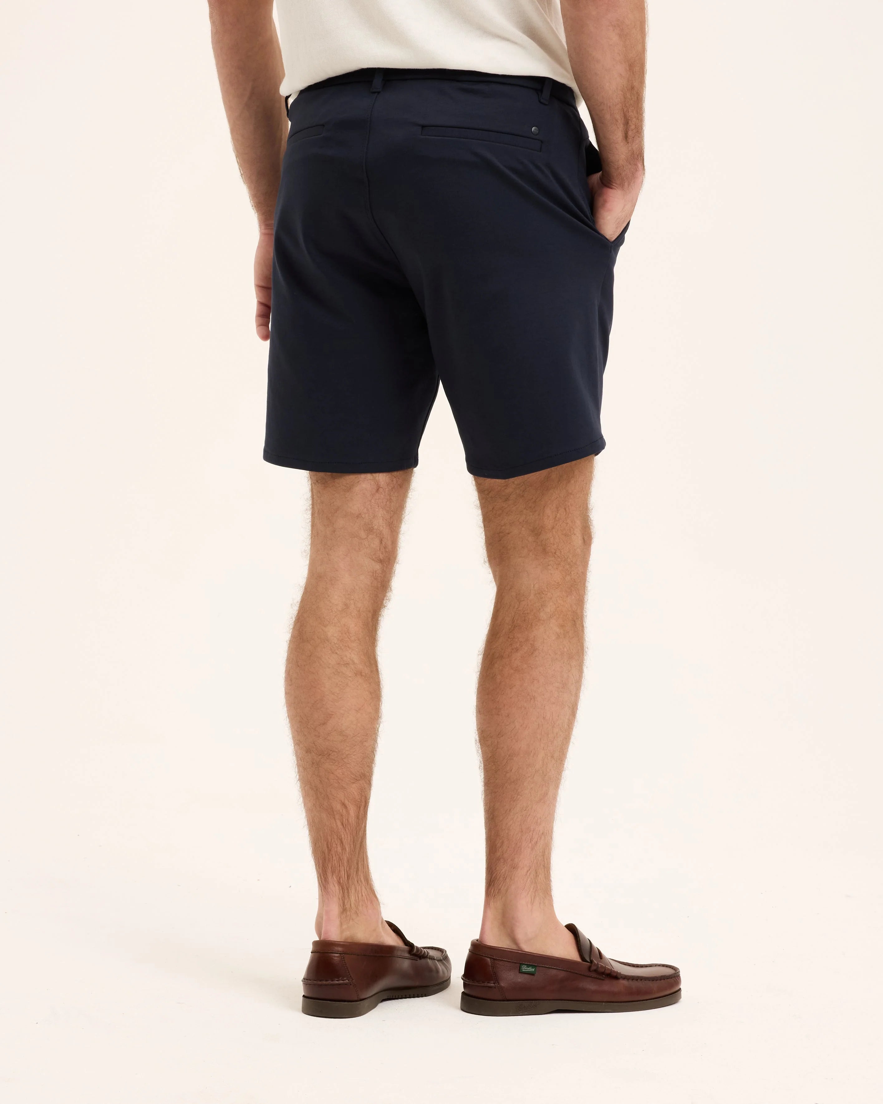 GOOD PEOPLE Harlem Slim Fit Chino Short Navy