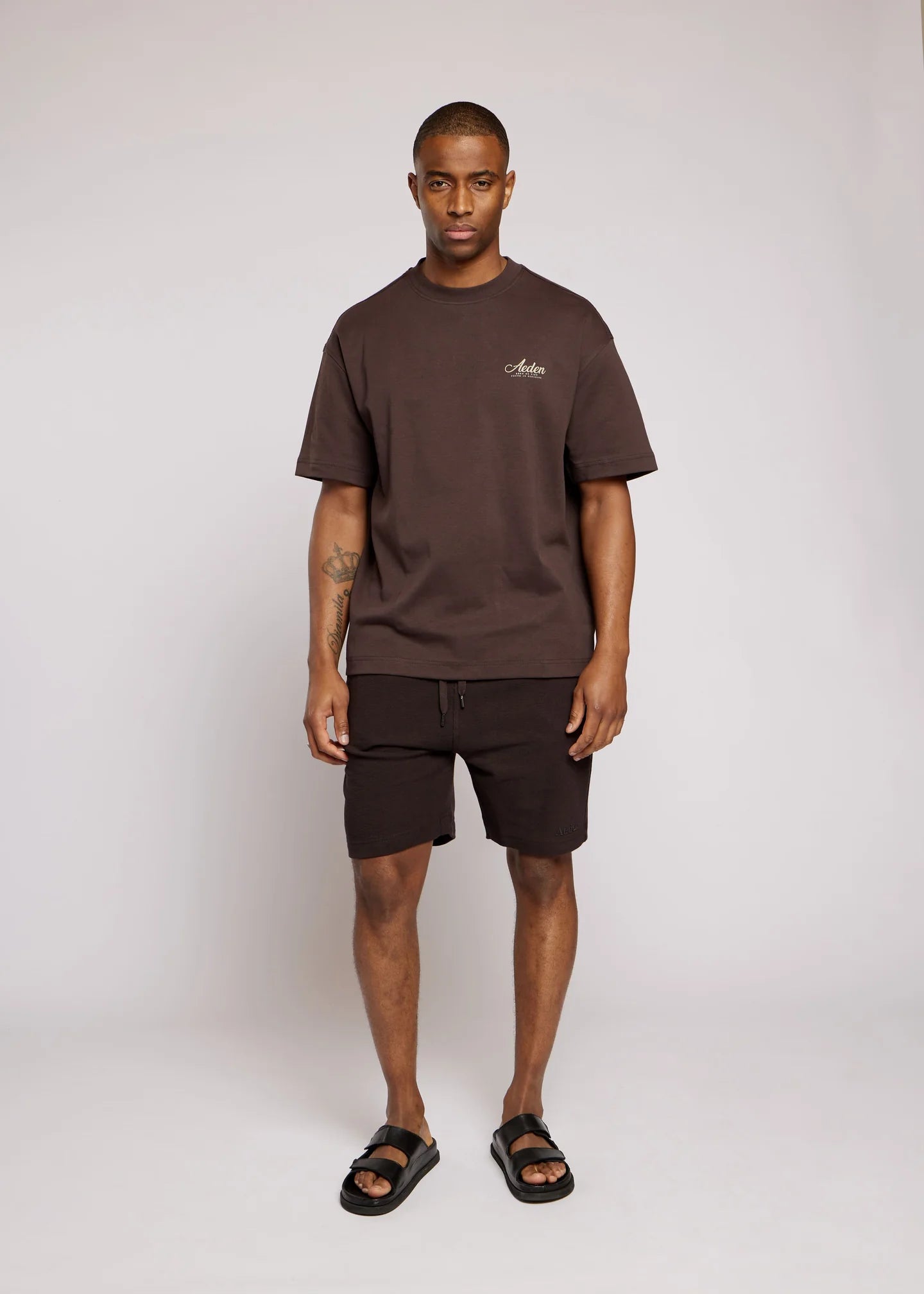 AEDEN JIMMY SHORTS | GANACHE
