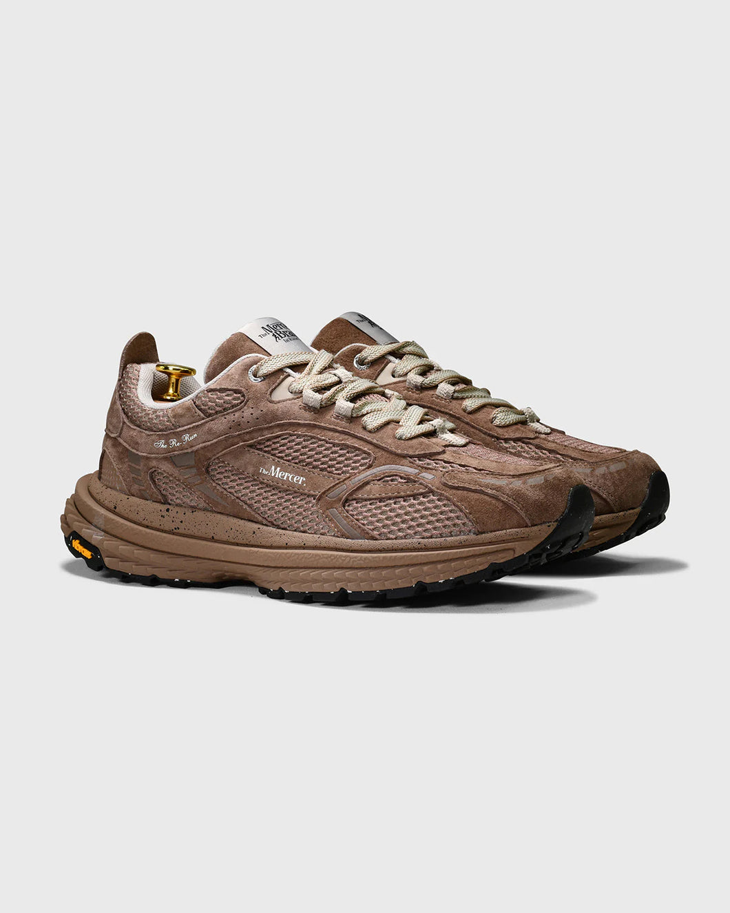 MERCER RE RUN VIBRAM - BROWN