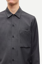 Afbeelding in Gallery-weergave laden, SAMSOE SAMSOE SADAMON GO OVERSHIRT 15350 Black Oyster
