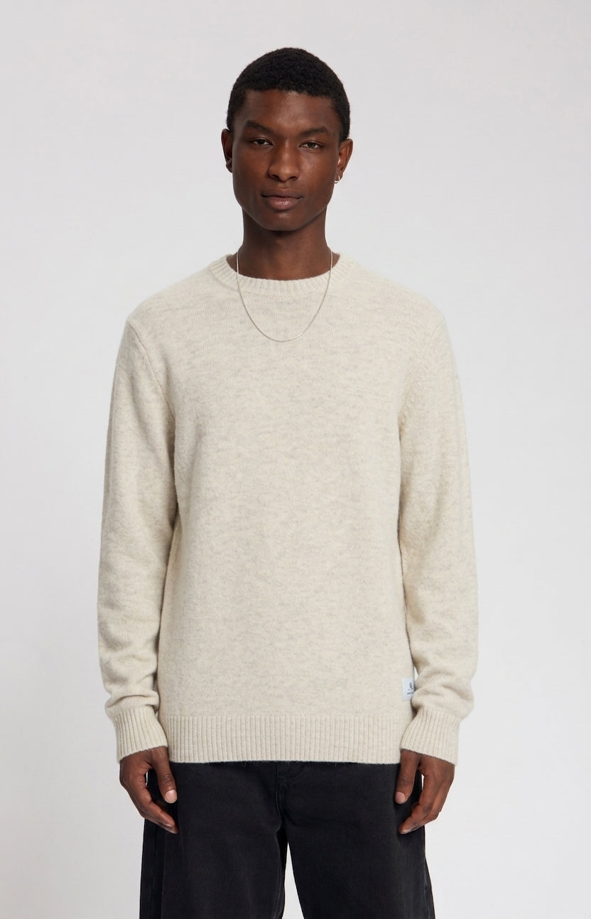 LAW OF THE SEA SYRINX KNITTED CREWNECK Coconut Milk