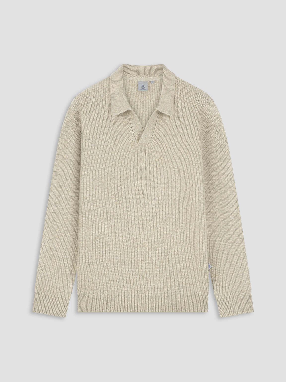 ARES KNITTED POLO Beige