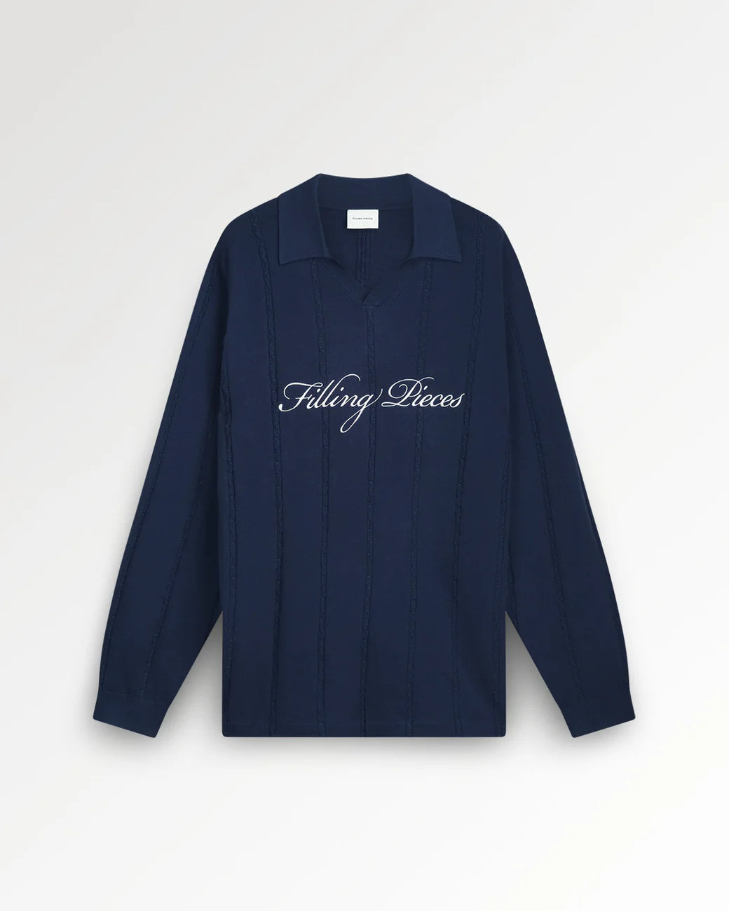 FILLING PIECES Knit Football Jersey Navy