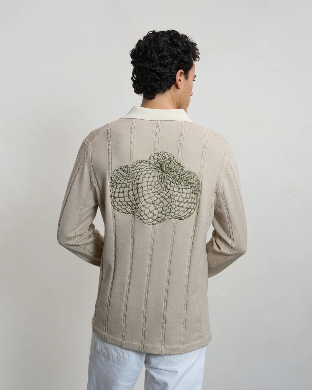 FILLING PIECES Knit Football Jersey Peyote