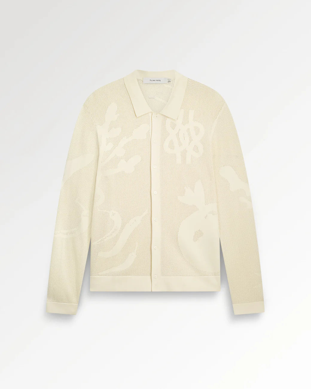 FILLING PIECES Knit Longsleeve Breaking Bread Antique White