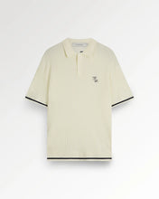 Afbeelding in Gallery-weergave laden, FILLING PIECES Fine Knit Polo Antique White