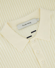Afbeelding in Gallery-weergave laden, FILLING PIECES Fine Knit Polo Antique White