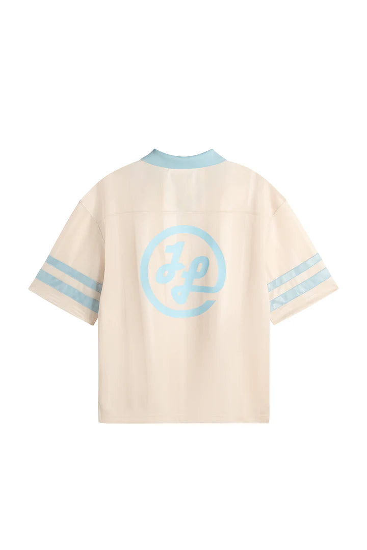J.LINDEBERG Rusty Printed Polo Moonbeam