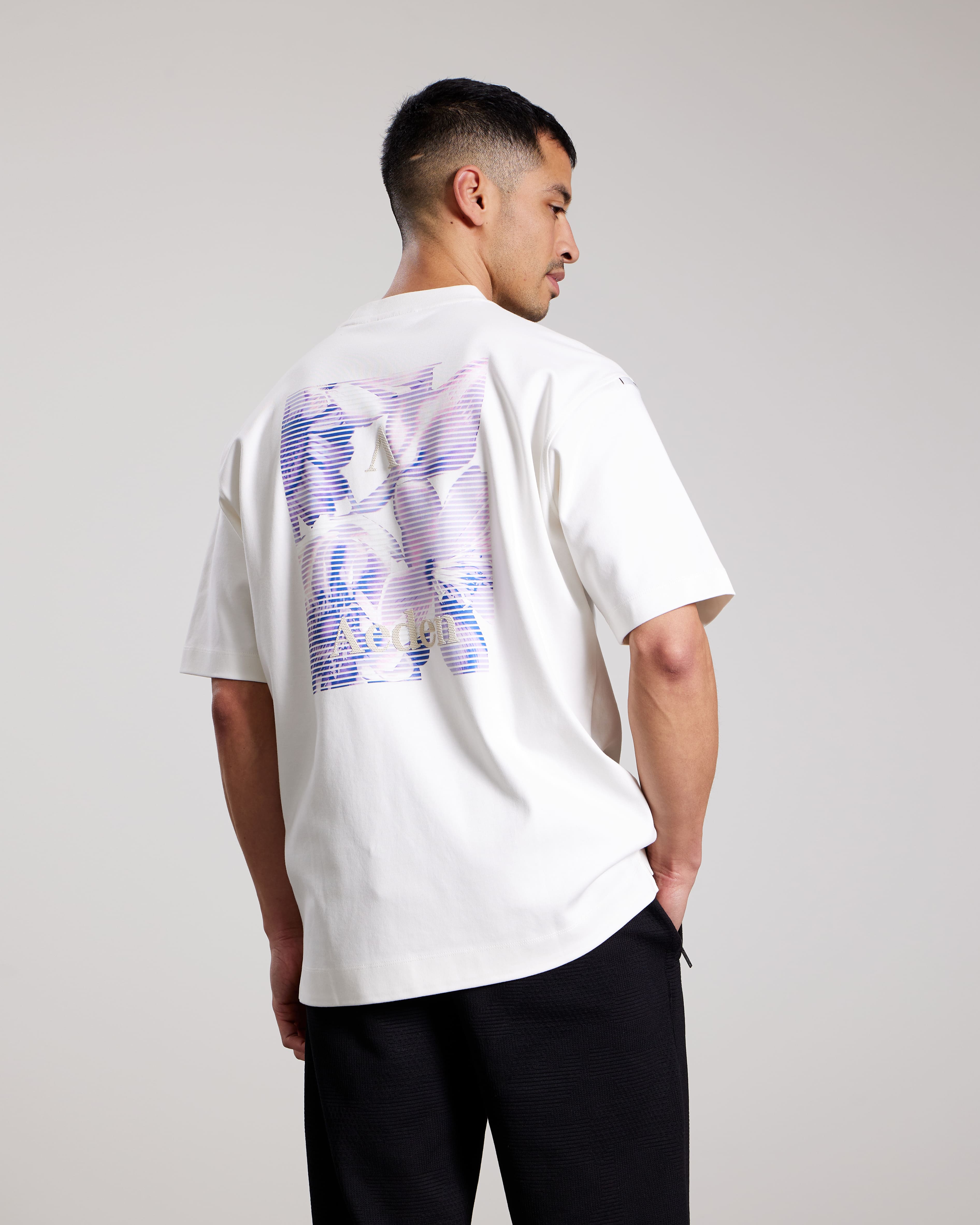 AEDEN GABBS TEE | OFF WHITE